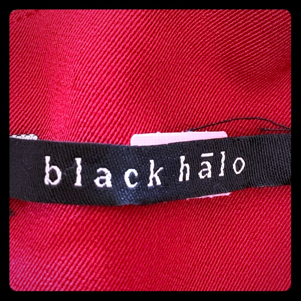 Beautiful red Black Halo dress size 4